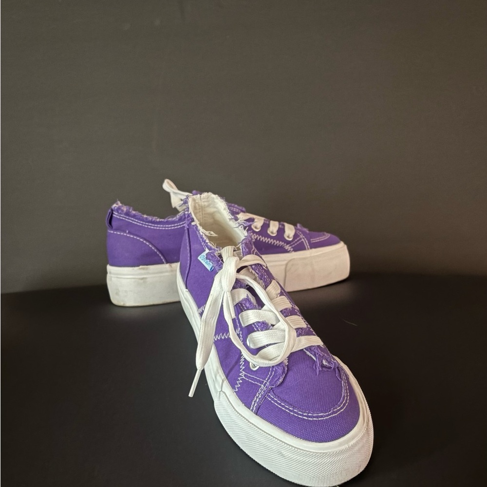 Purple Canvas Women's Sneakers